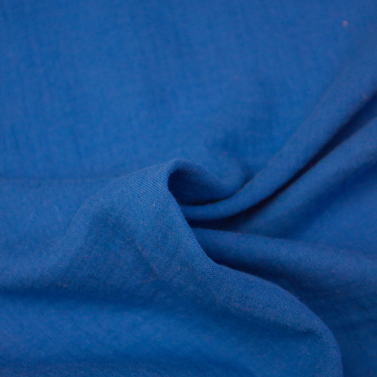 Oscar Cobalt Blue Cotton Gauze THE FABRIC SALES