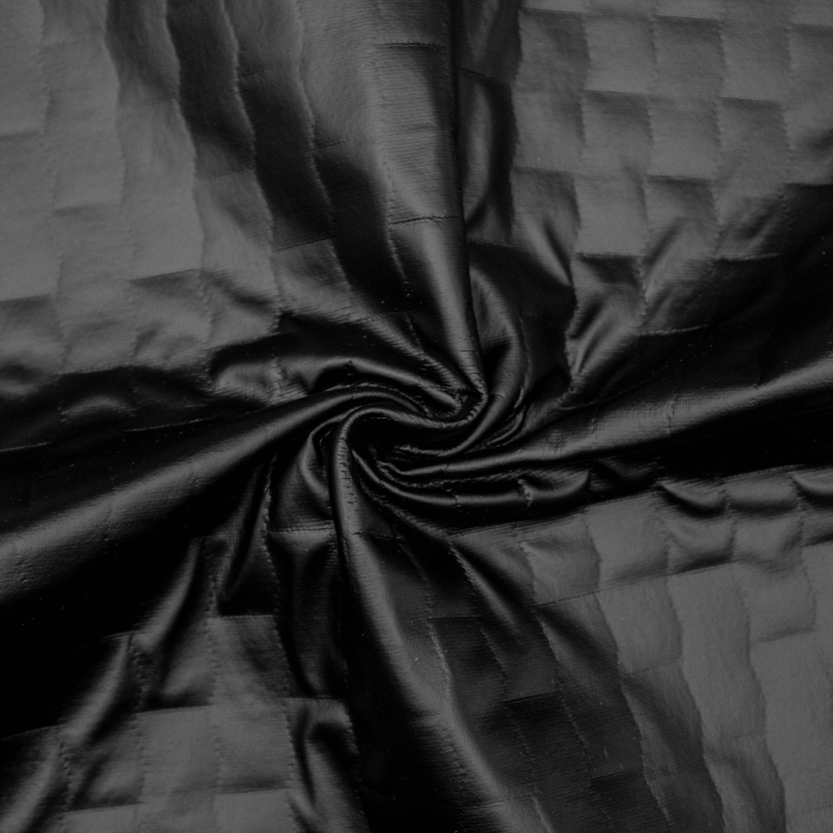 Karl Black Coated Polyester THE FABRIC SALES