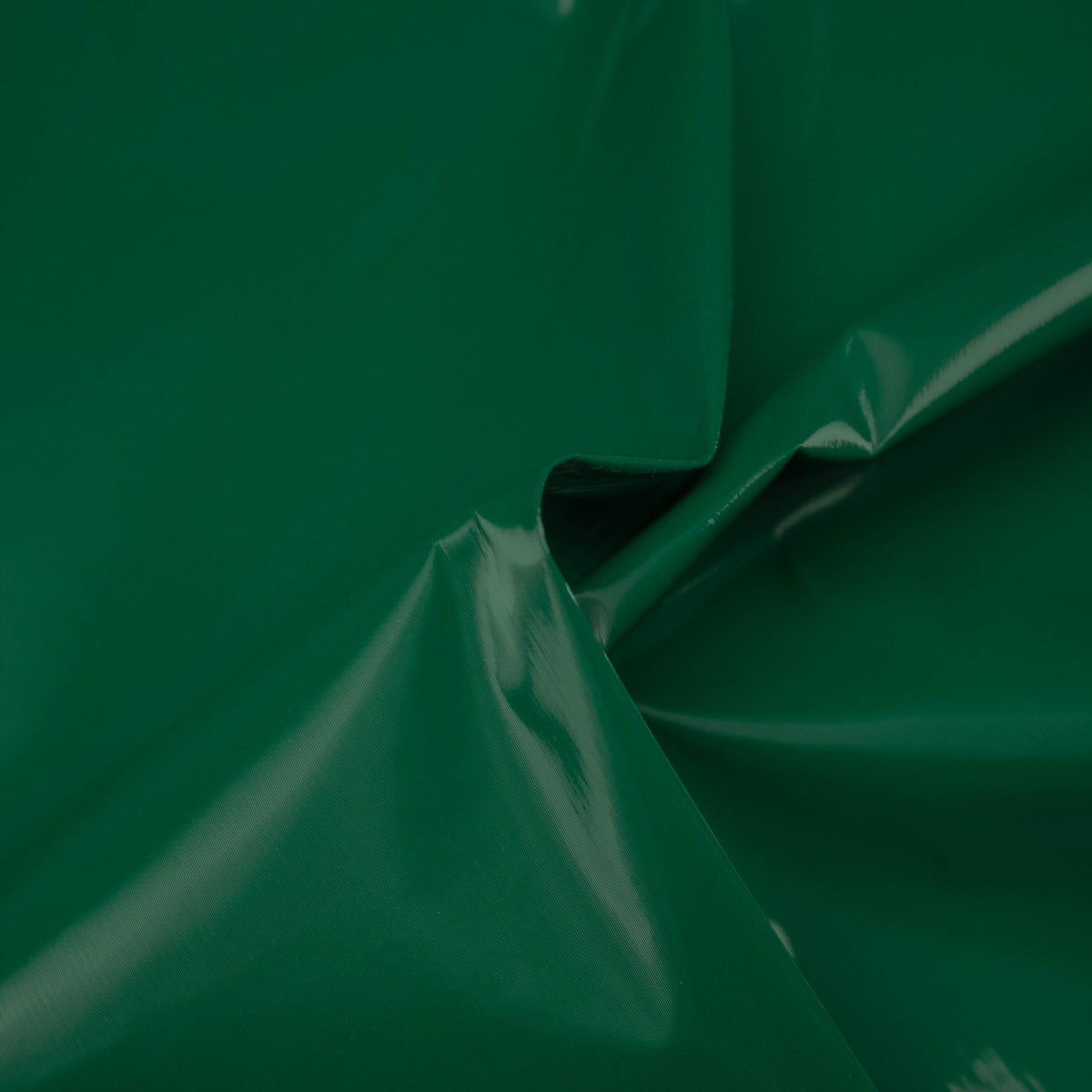 Leander Green Glossy Coated Polyester THE FABRIC SALES