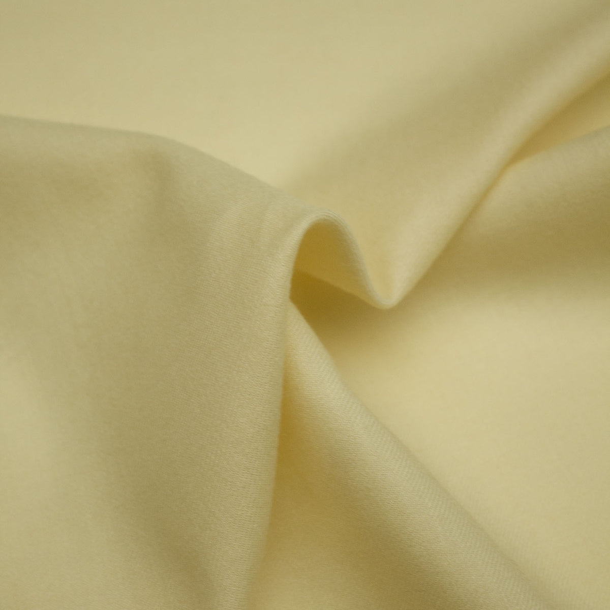 Rhodey Pale Yellow Cotton Wool Blend THE FABRIC SALES