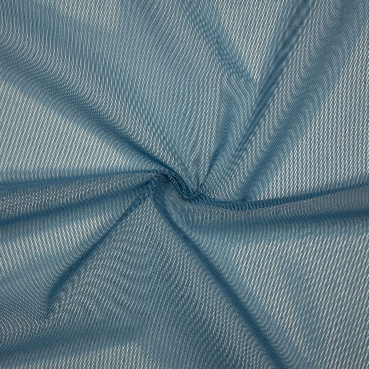 Laban Grey Blue Stretch Mesh Fabric THE FABRIC SALES
