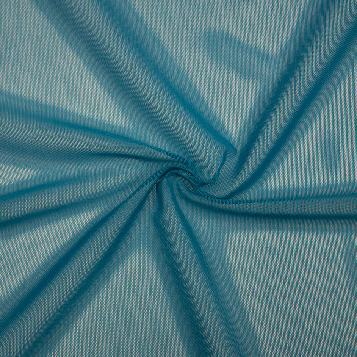 Lace Blue Stretch Mesh Fabric THE FABRIC SALES