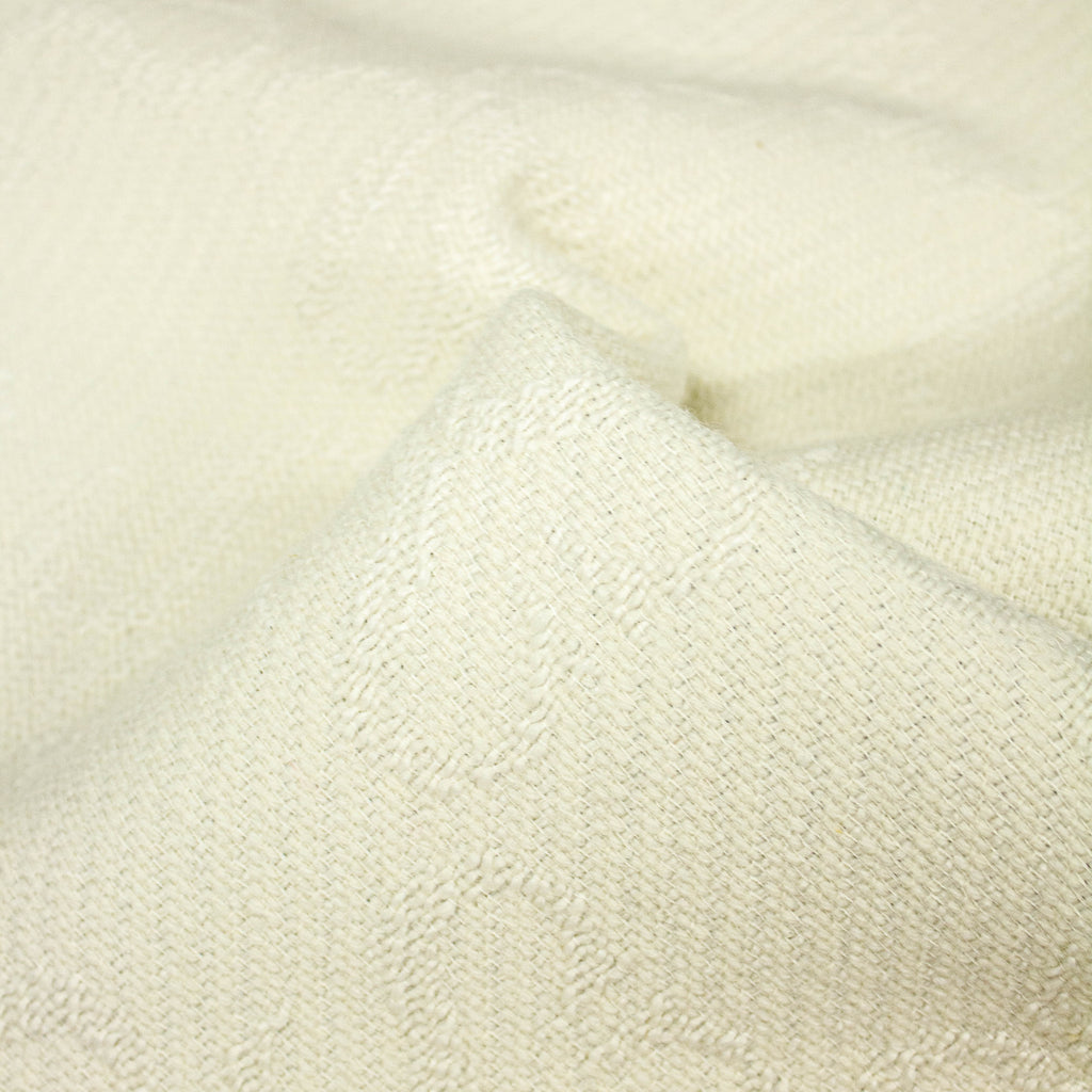 Ivory Wool Jacquard Fabric | THE FABRIC SALES