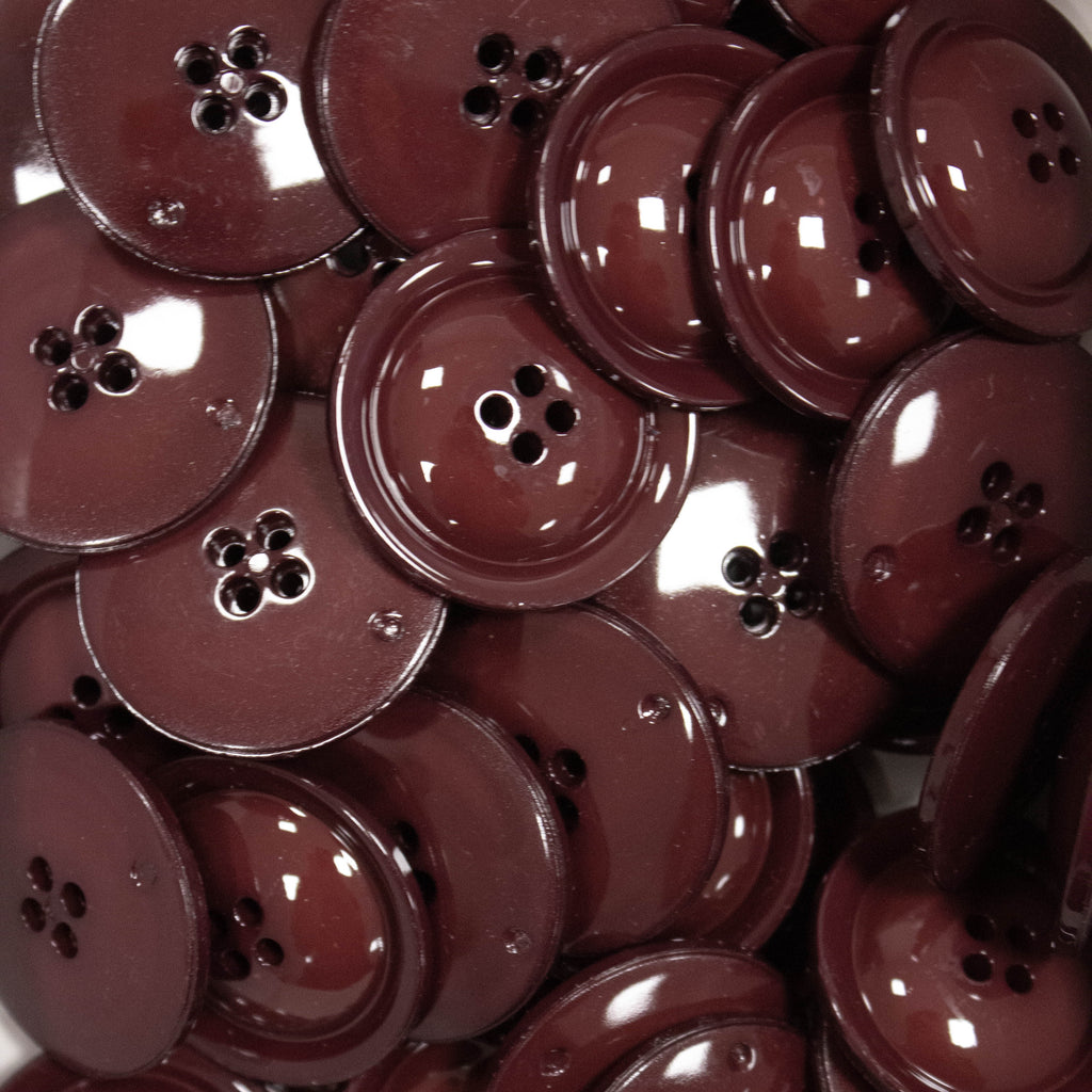 Brique 4-Hole Plastic Button 34mm