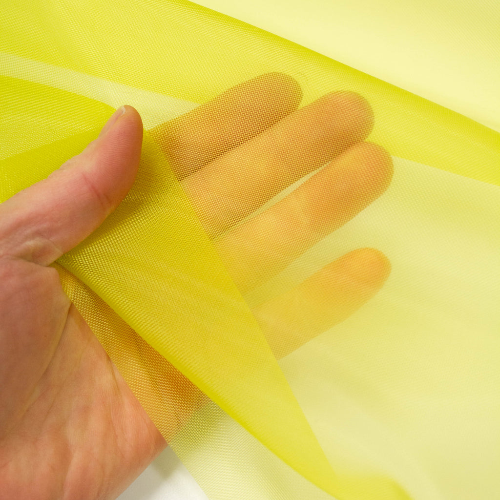 Yellow Technical Files Yellow Technical Polyester Fabric | THE FABRIC SALES