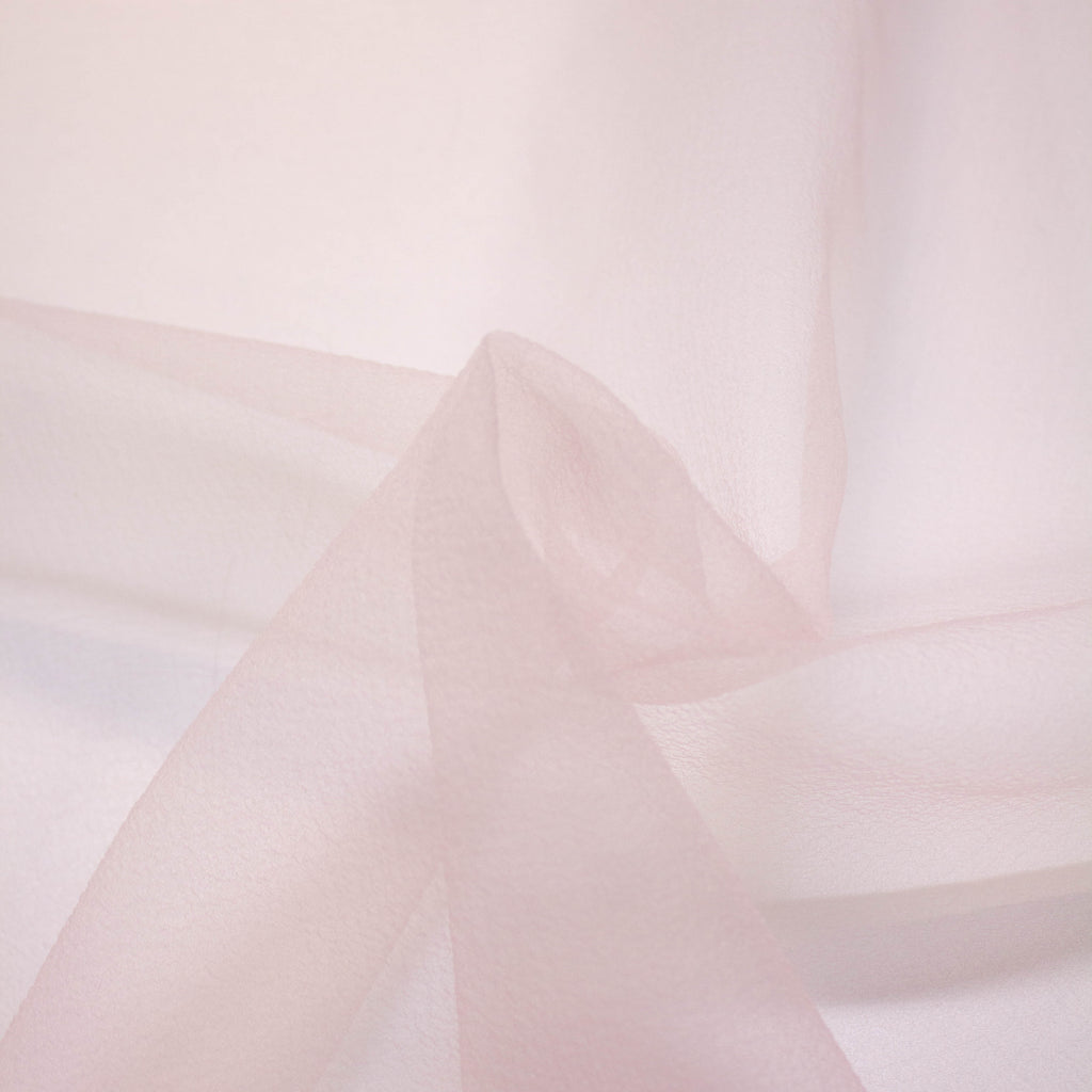 Pink Polyester Voile Fabric | THE FABRIC SALES