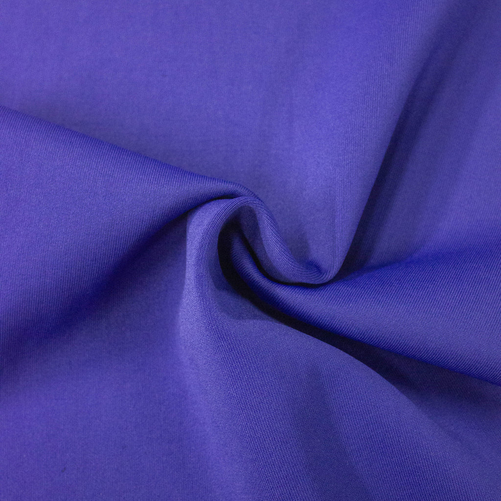 Royal Blue Polyester Rib Jersey Fabric | THE FABRIC SALES