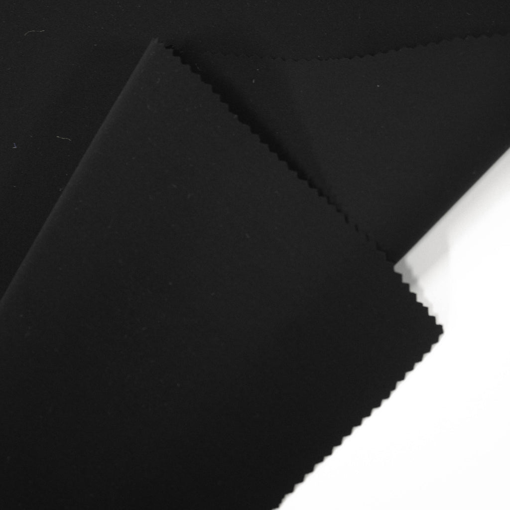 Black Polyamide 2 Way Jersey Fabric | THE FABRIC SALES
