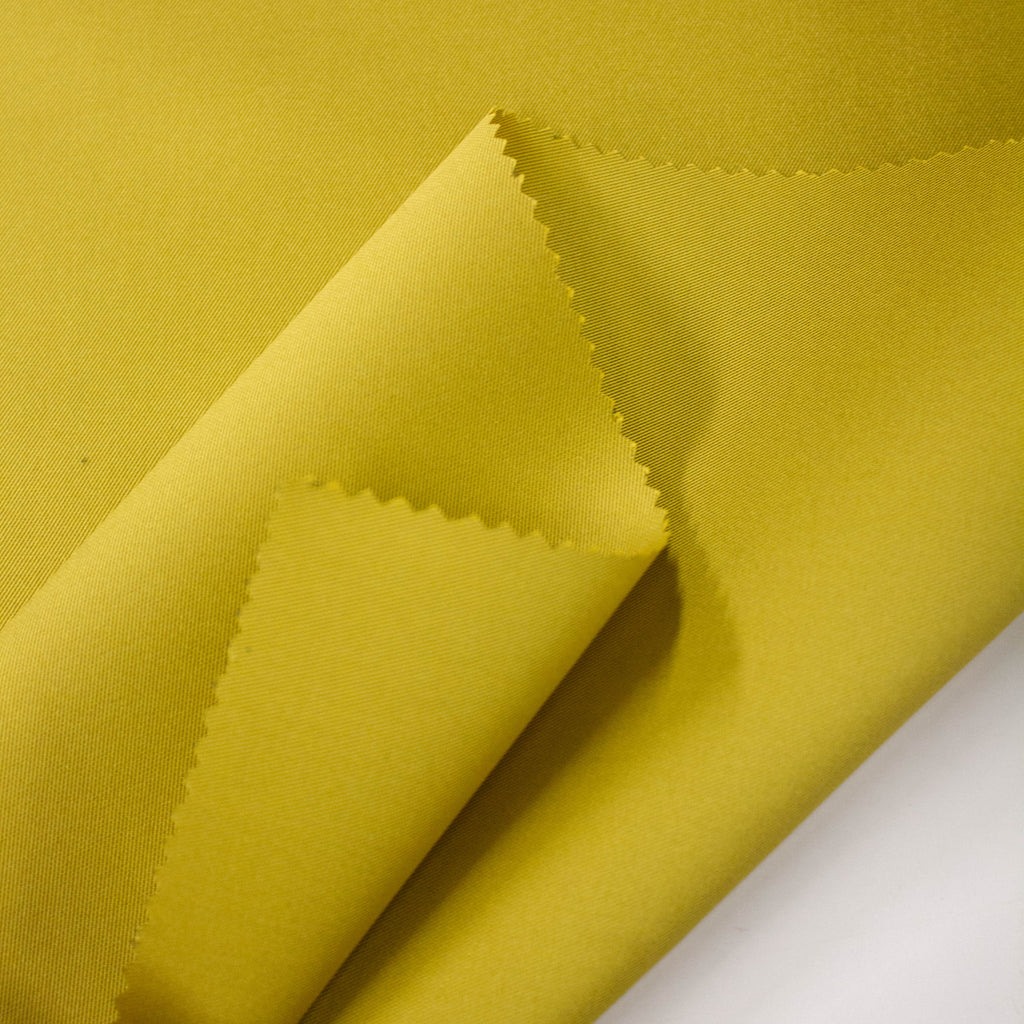 Yellow Technical Files Ochre Yellow Technical Polyester Fabric | THE FABRIC SALES