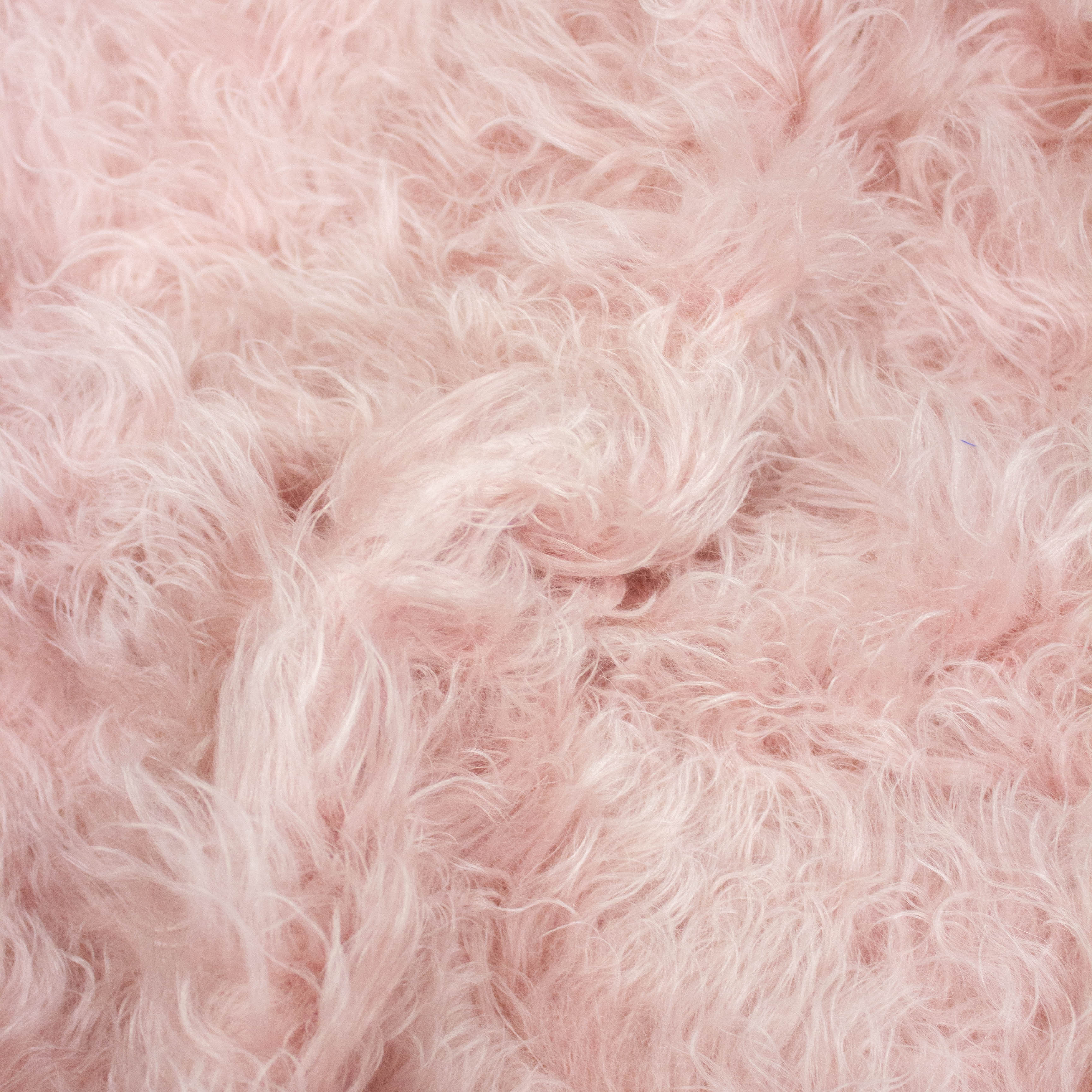 CRS Fur Fabrics Tessuto, Lavanda, 1Mtr 135cm x 100cm