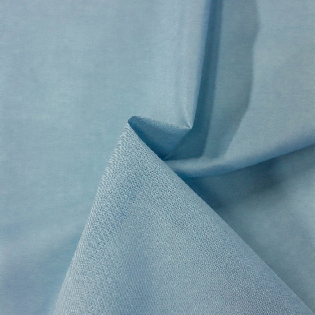 Cotton Lining Fabric Light Blue | THE FABRIC SALES