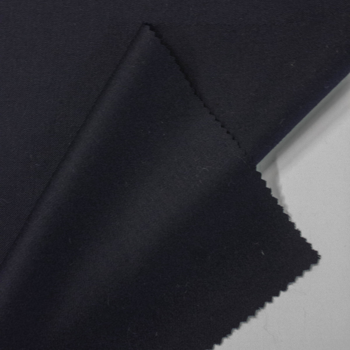 Virgin Wool Suiting Fabric Dark Blue | THE FABRIC SALES
