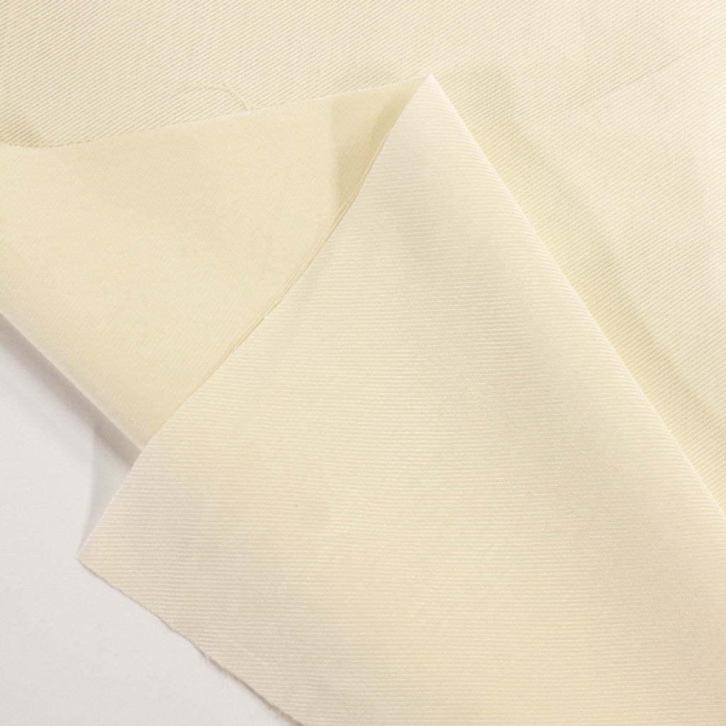 Viscose Lining Fabric Twill Ivory Beige | THE FABRIC SALES