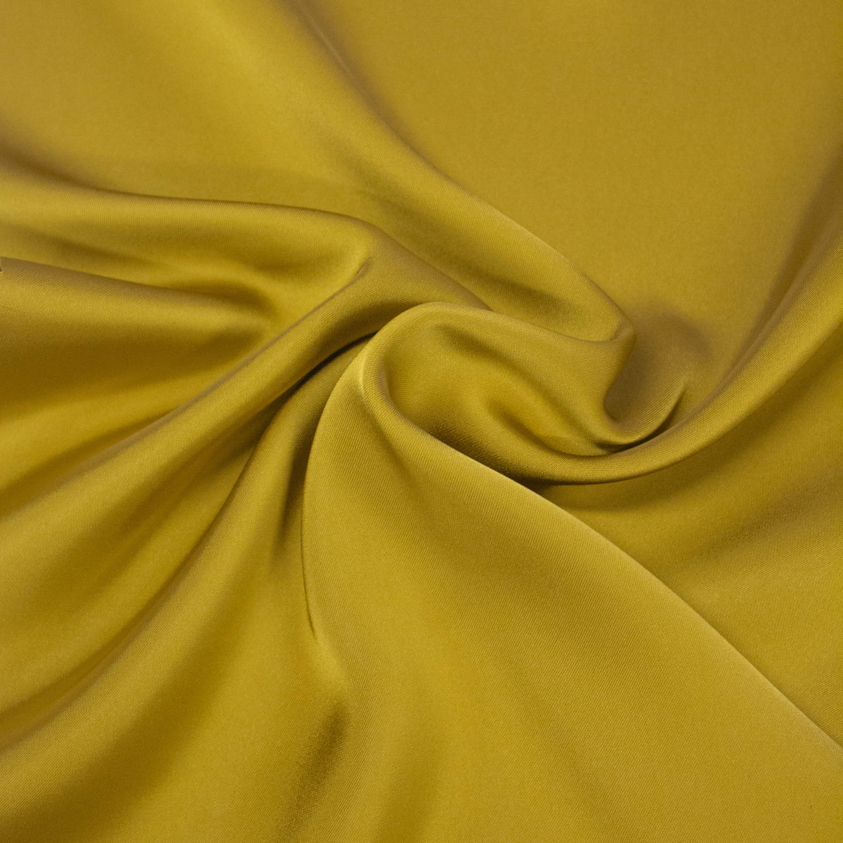 Jana Mustard Yellow Polyester Satin Fabric | THE FABRIC SALES