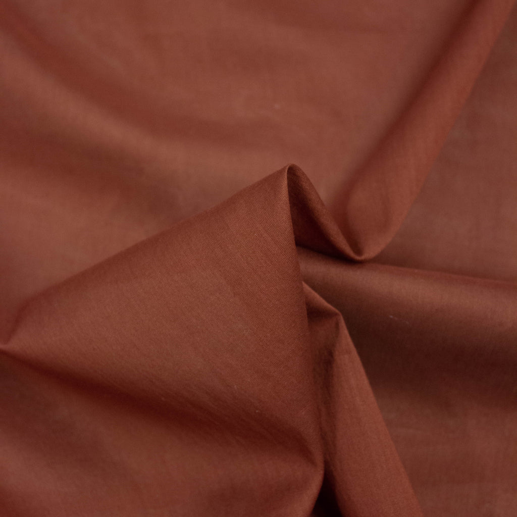 Paolo Brown Cotton Voile