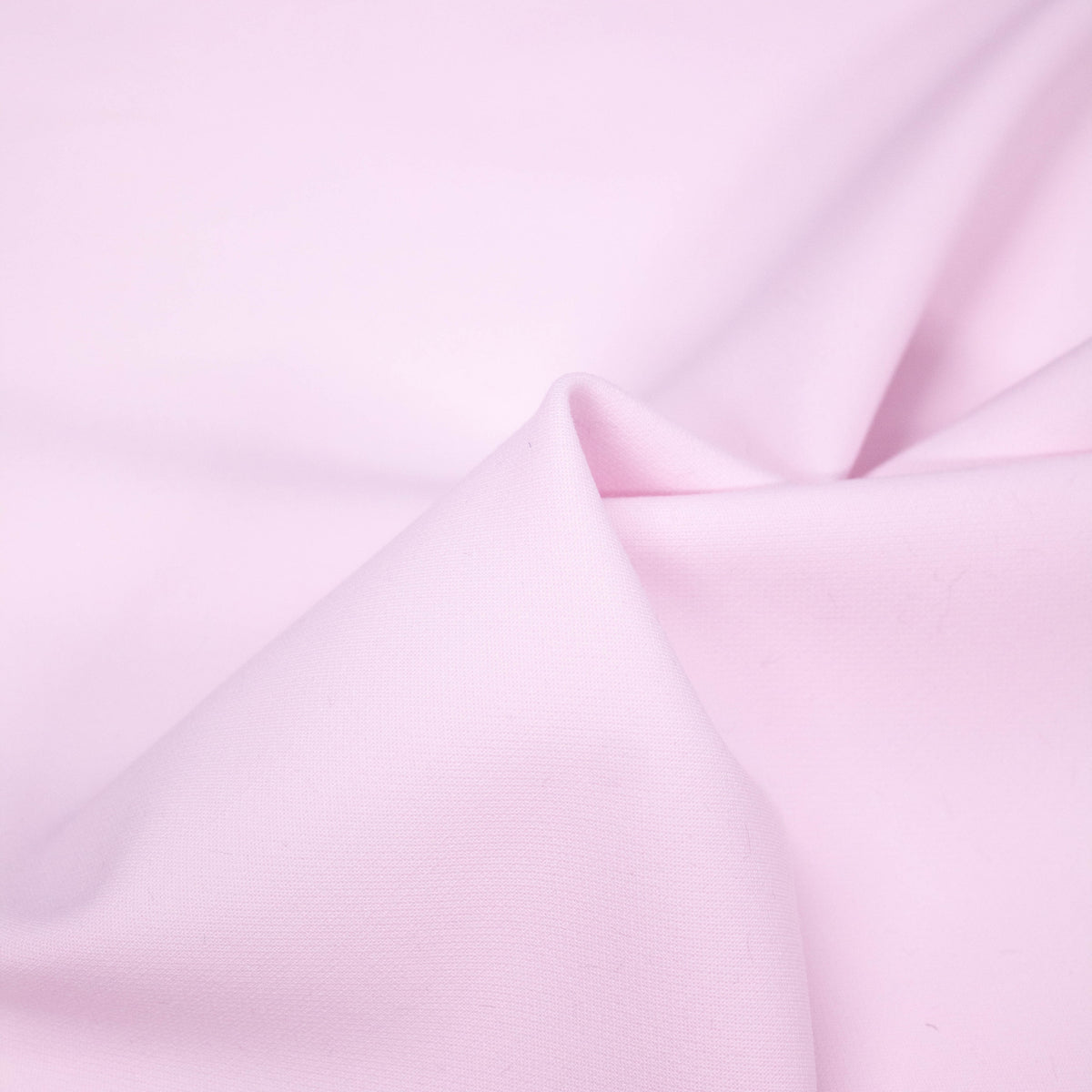 Seb Powdered Pink Polyester Viscose Crepe Stretch Fabric | THE FABRIC SALES