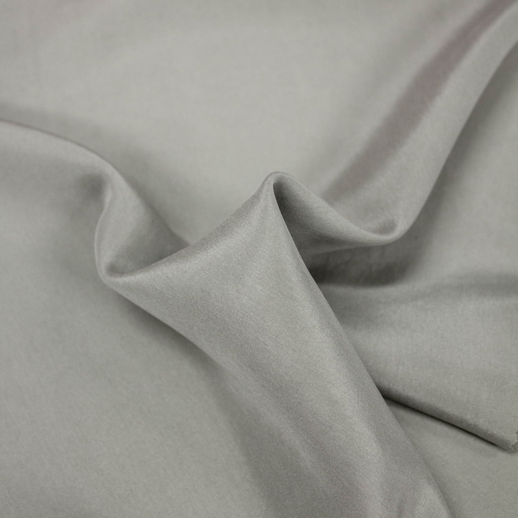 Cary Stone Grey Silk Fabric