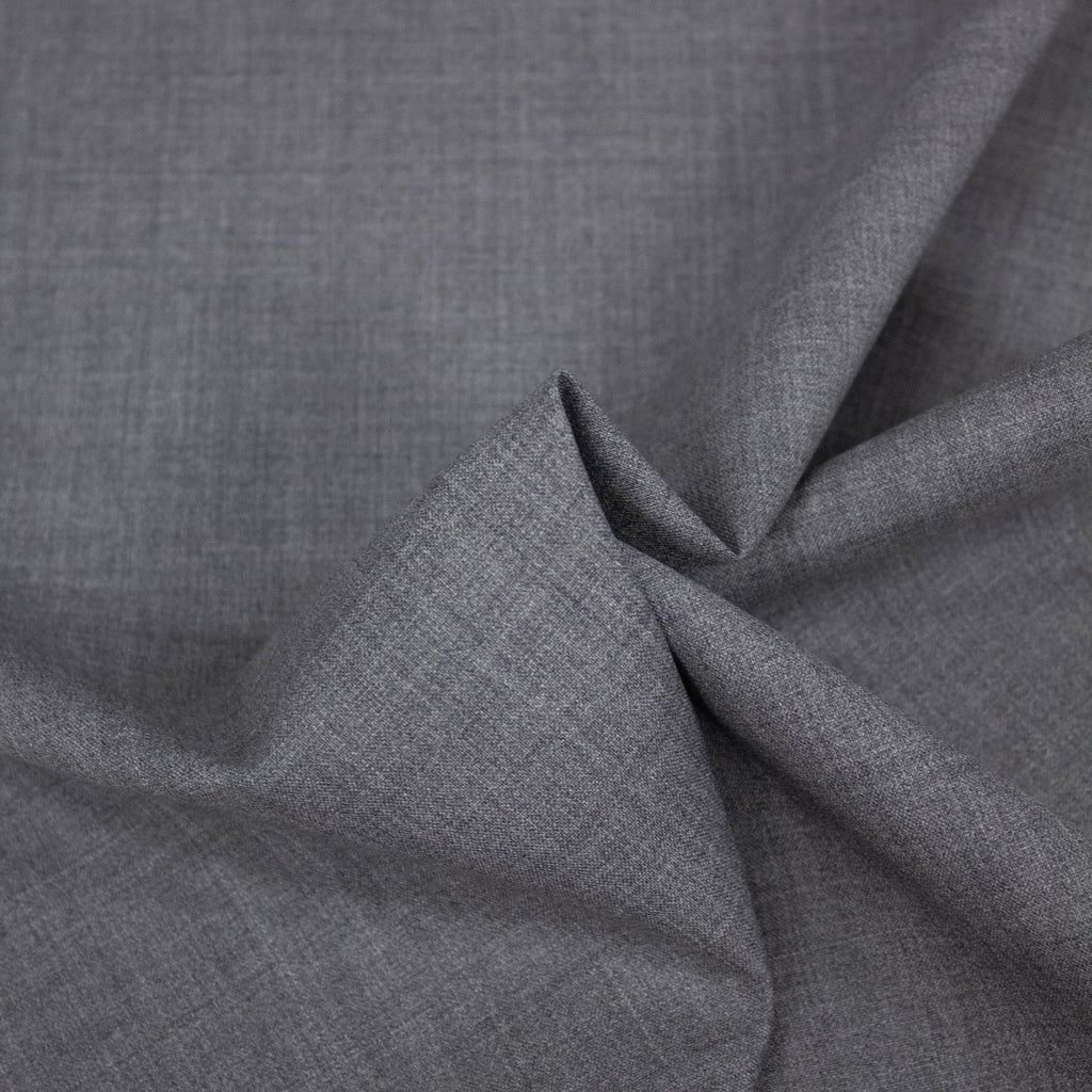 Hanes Grey Wool Suiting