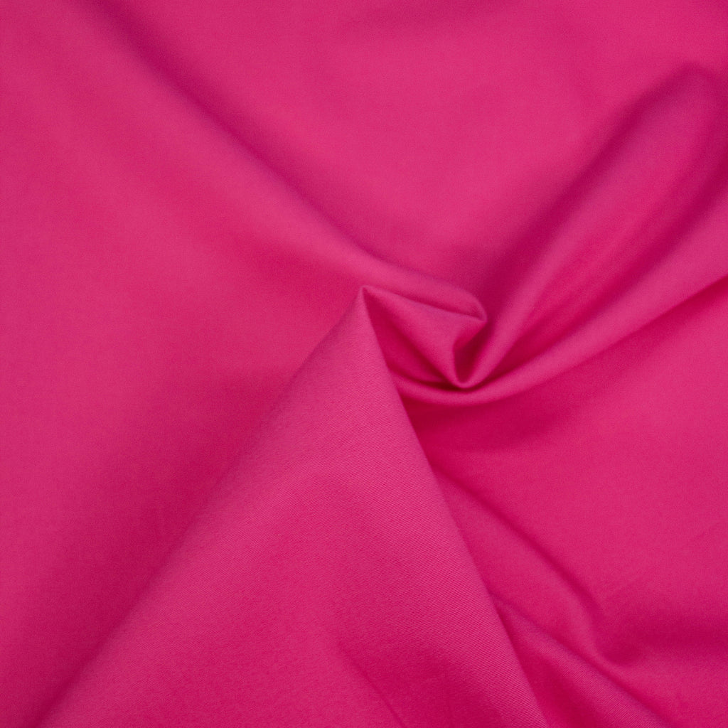 Fuchsia Cotton Poplin Fabric | THE FABRIC SALES