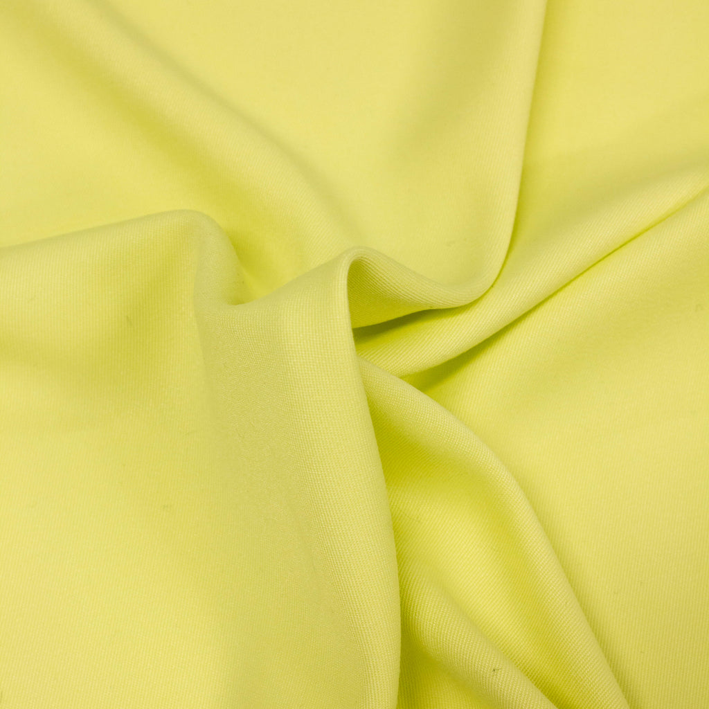 Taylor Lime Yellow Fluid Cotton Twill
