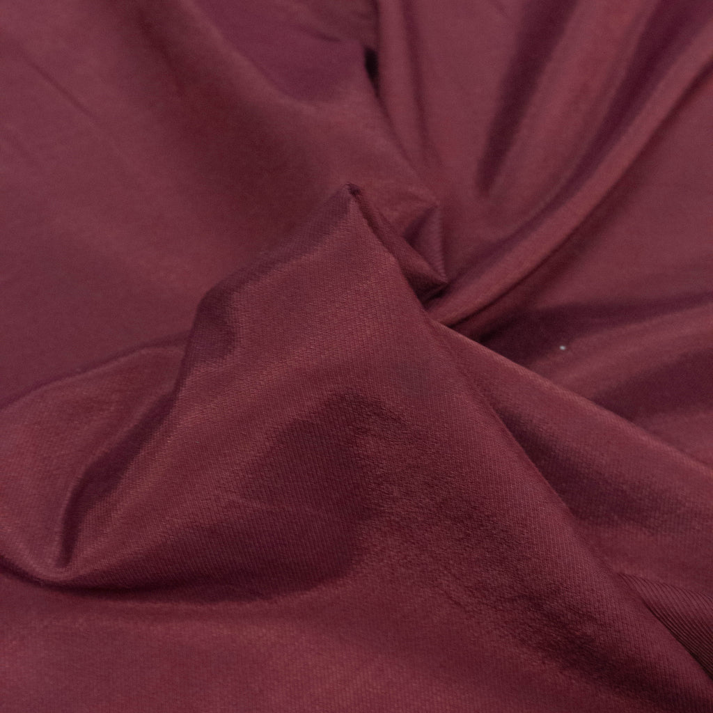 Lucy Burgundy Red Cotton Viscose Lining