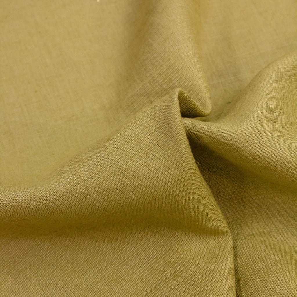 Karic Mustard Green Linen