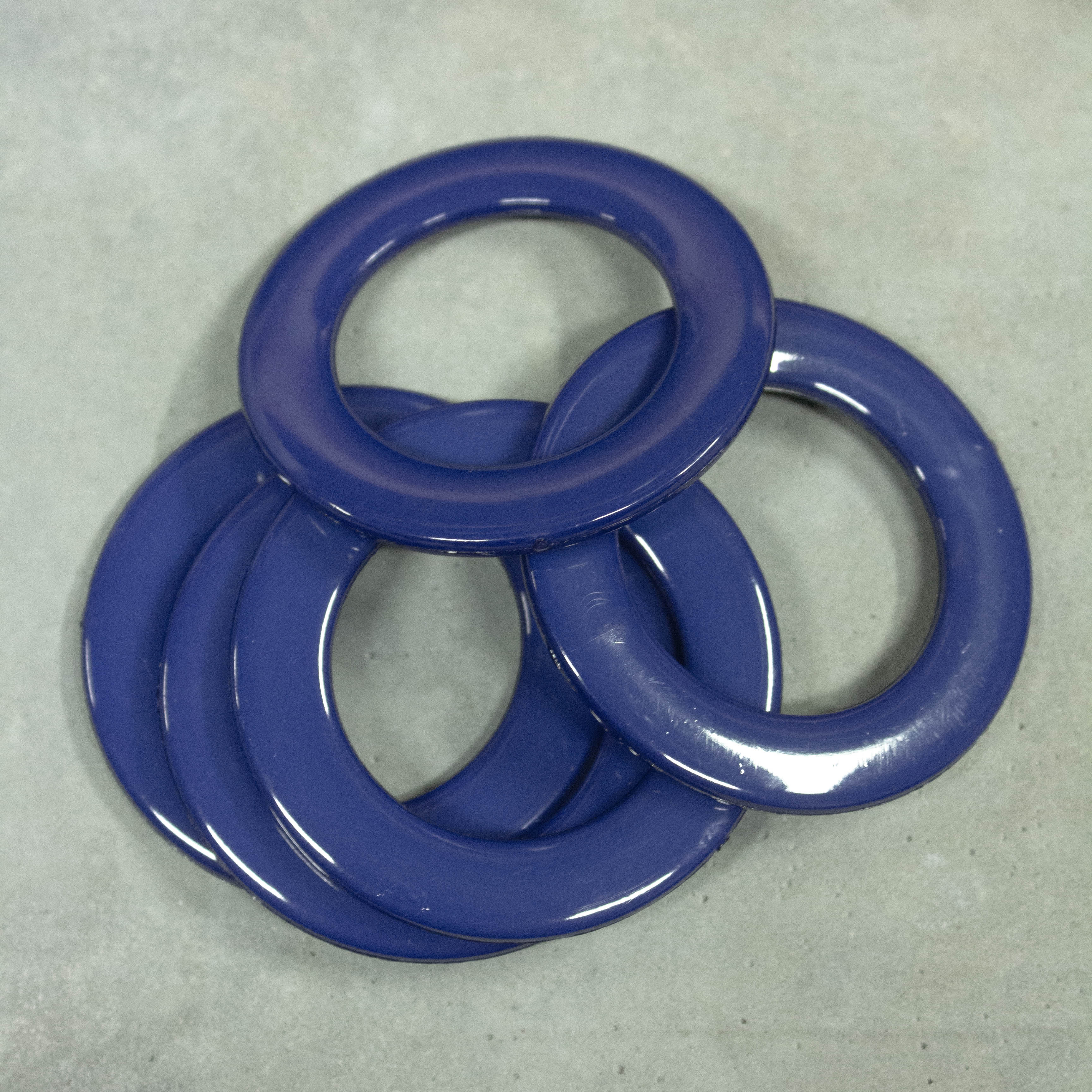 Blue Plastic Ring 50mm
