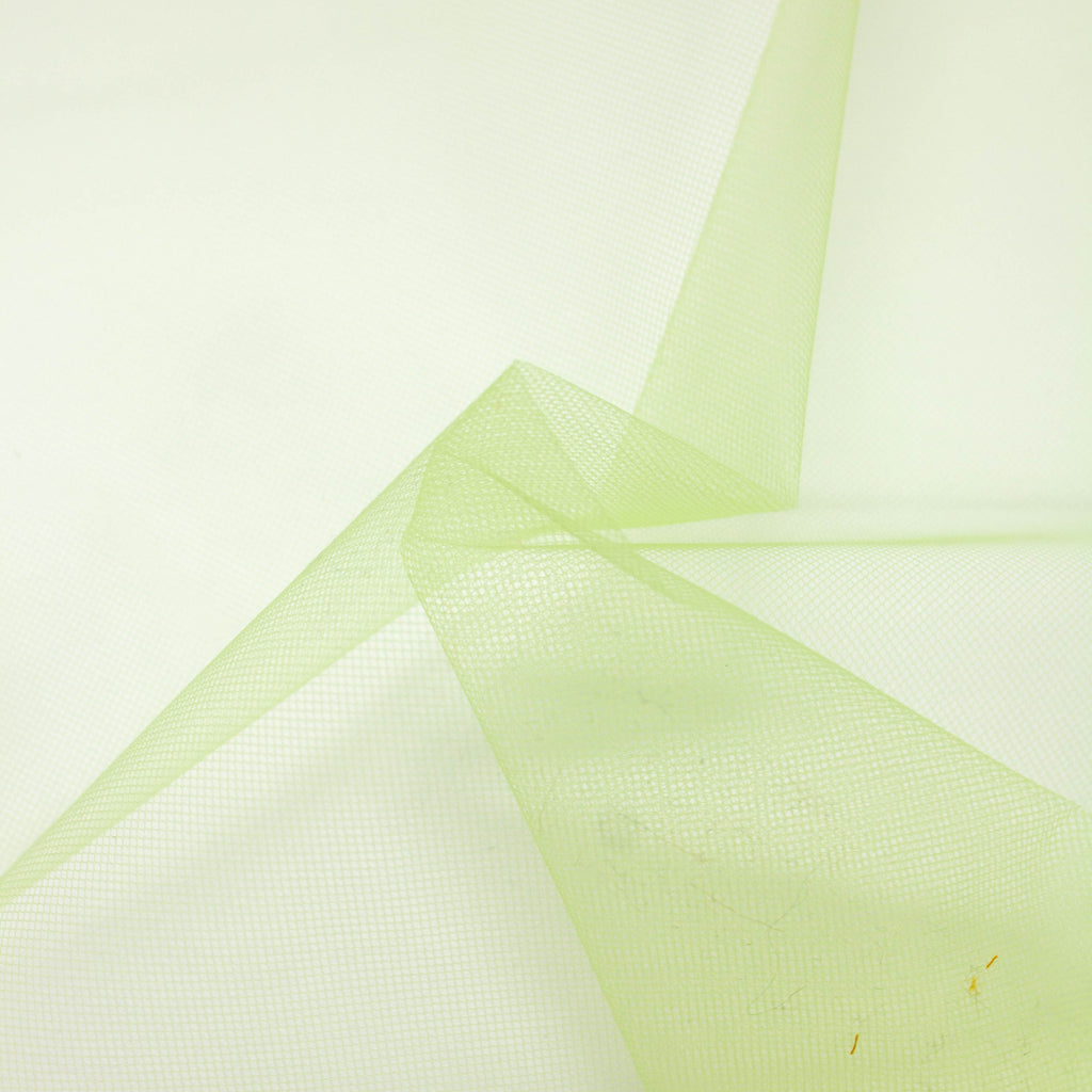 Karen Lime Green Polyamide Tulle