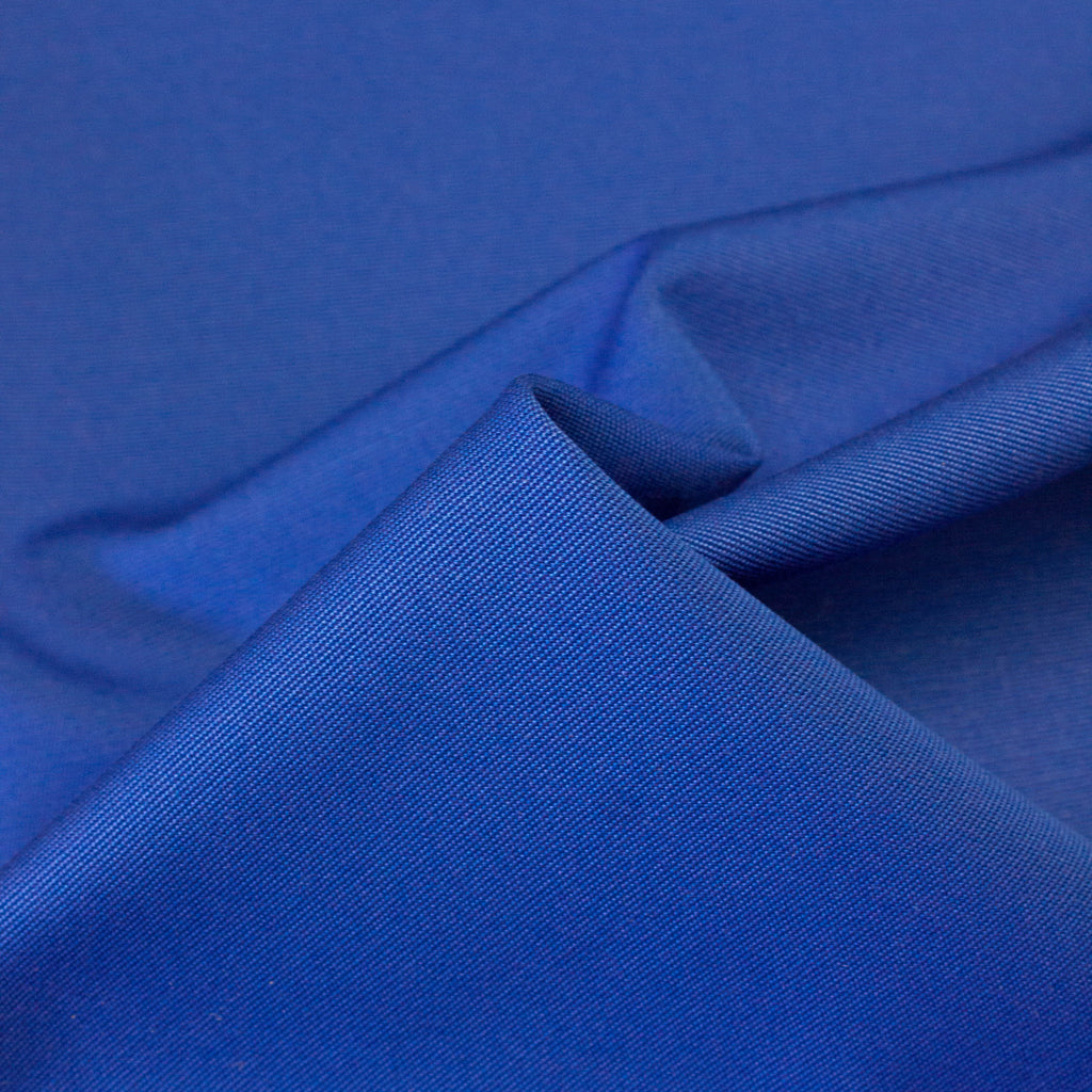 Dallis Electric Blue PolyCotton Canvas