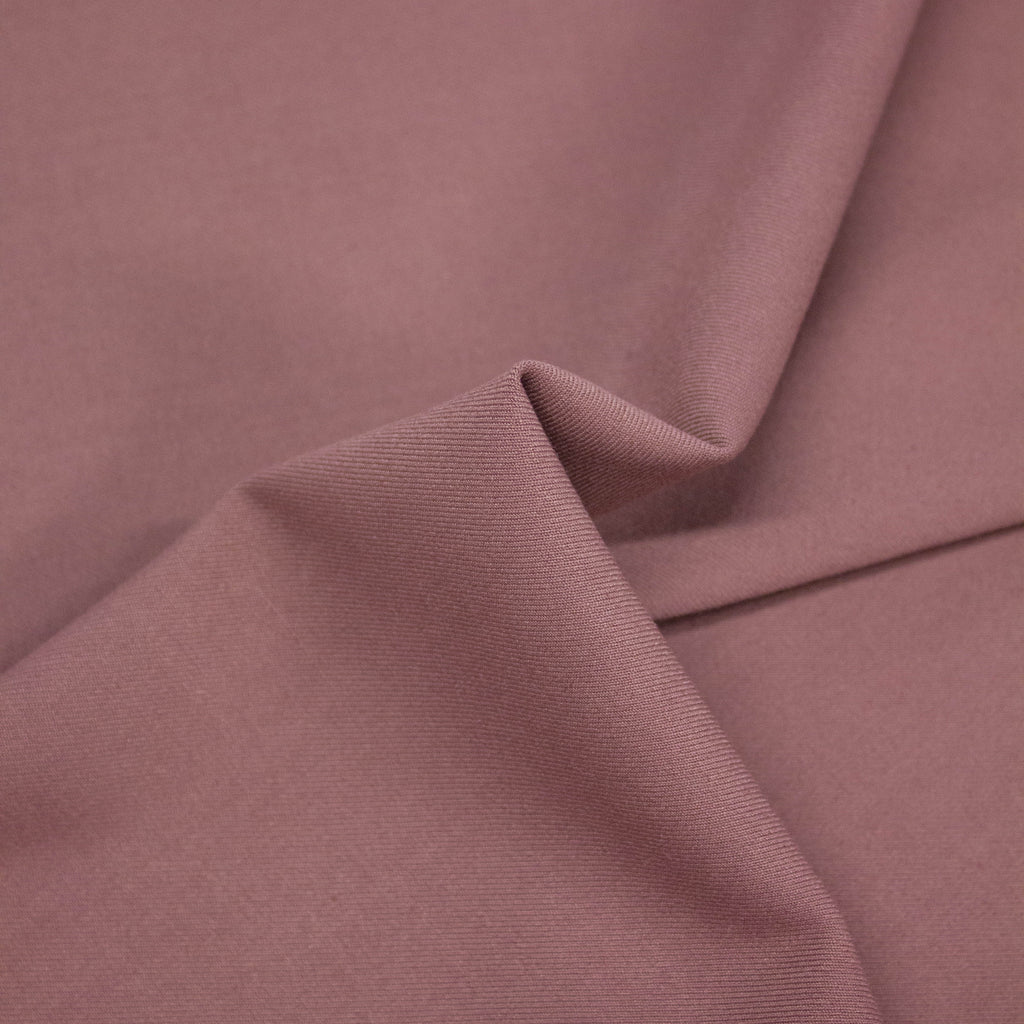 Lesil Mauve Brown PolyCotton Stretch