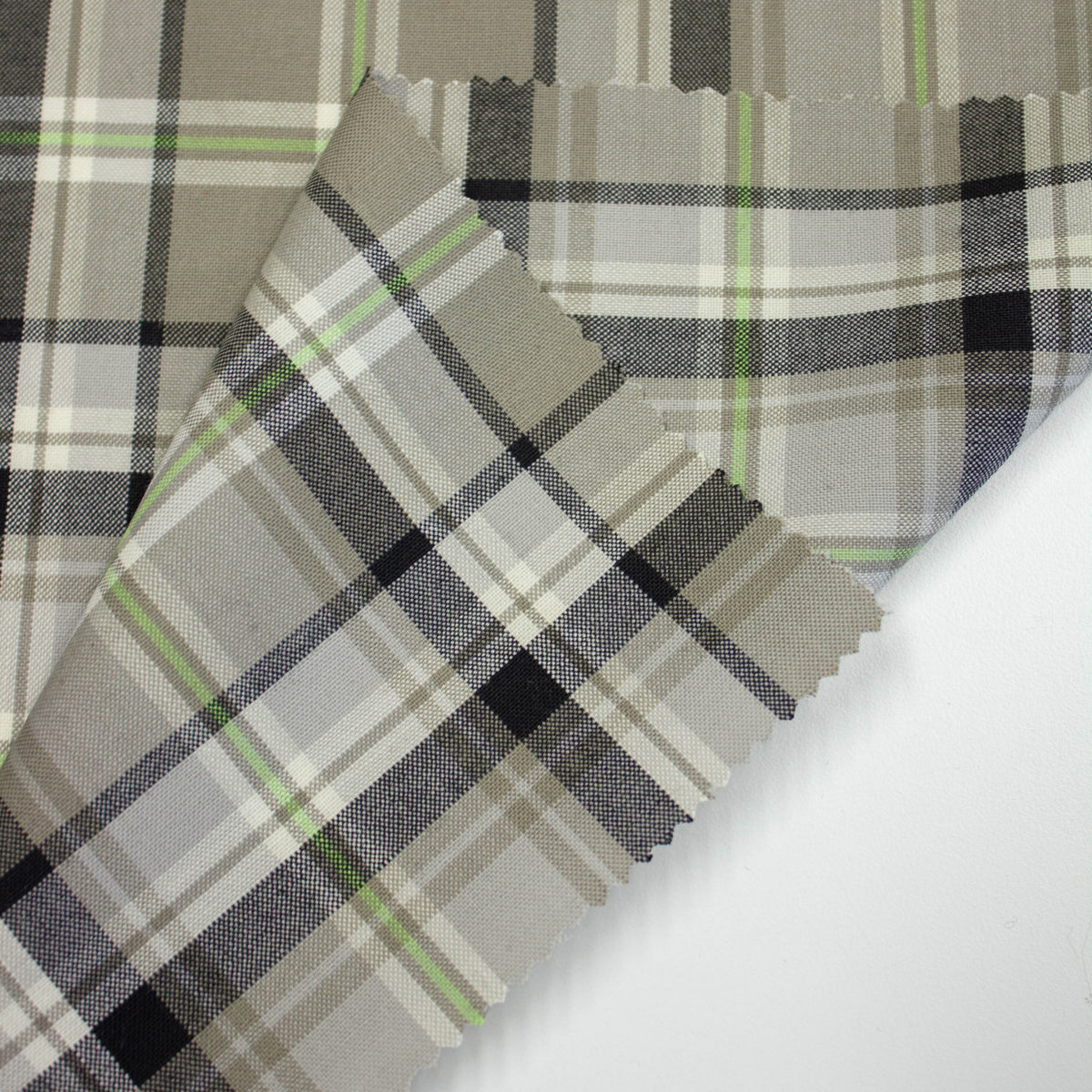 Virgin Wool Suiting Fabric Checks | THE FABRIC SALES