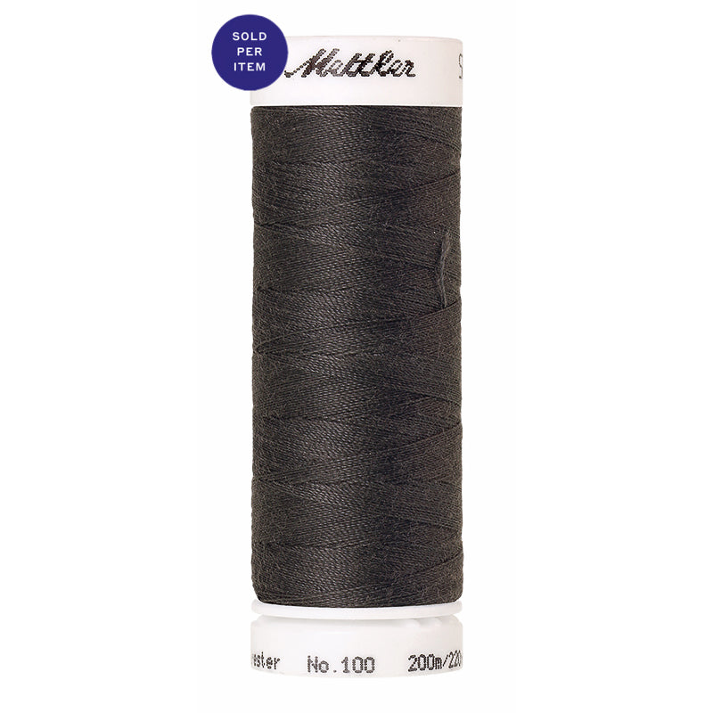 Sewing thread Seralon 0416 Dark Charcoal
