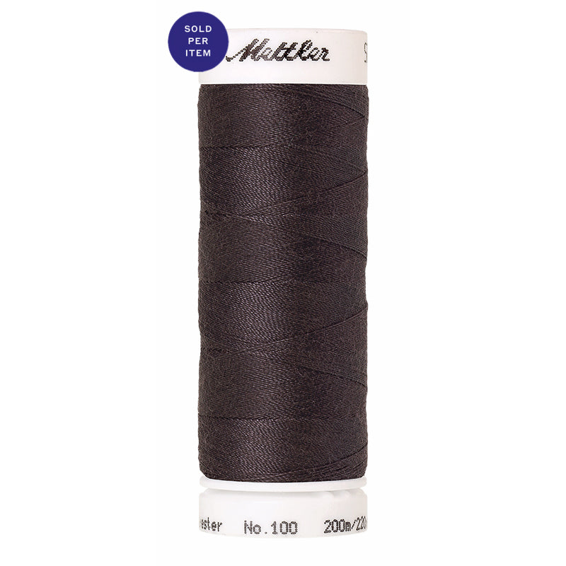 Sewing thread Seralon 0479 Black Chrome