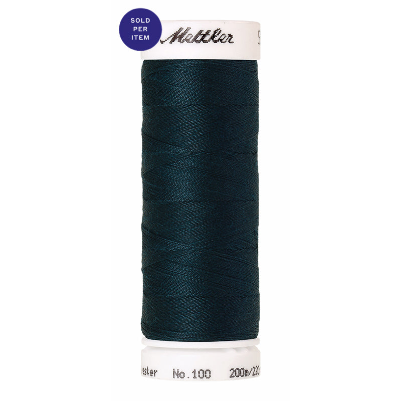Sewing thread Seralon 0763 Dark Greenish Blue