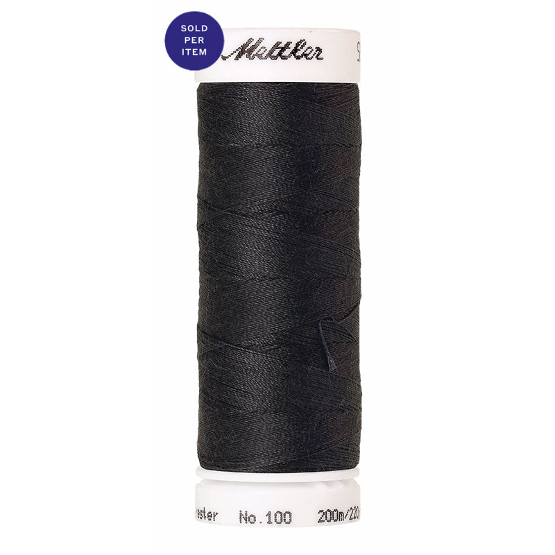 Sewing thread Seralon 1008 Plumb Gray