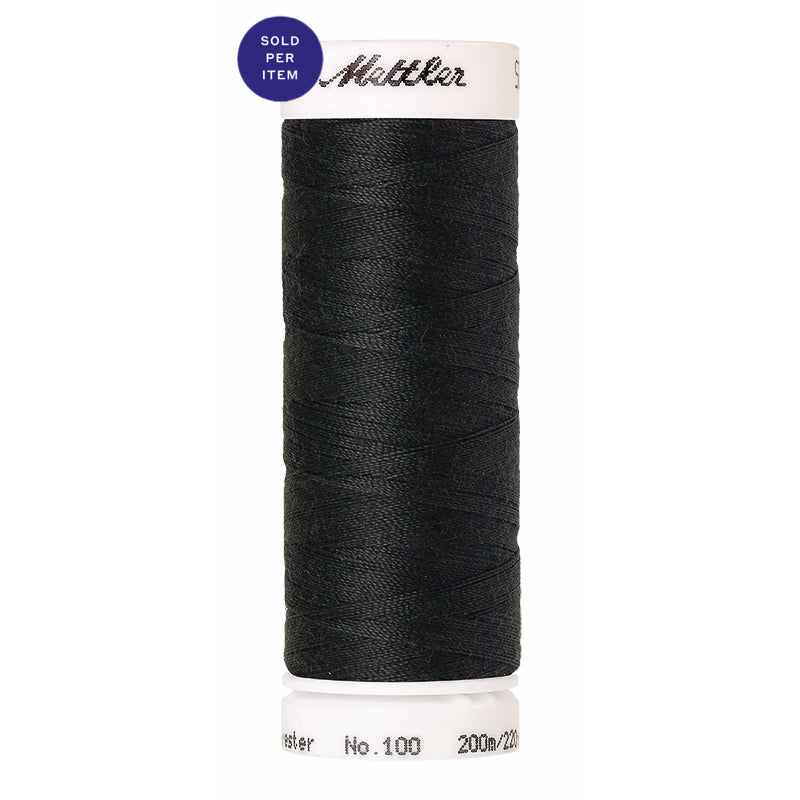 Sewing thread Seralon 1282 Charcoal