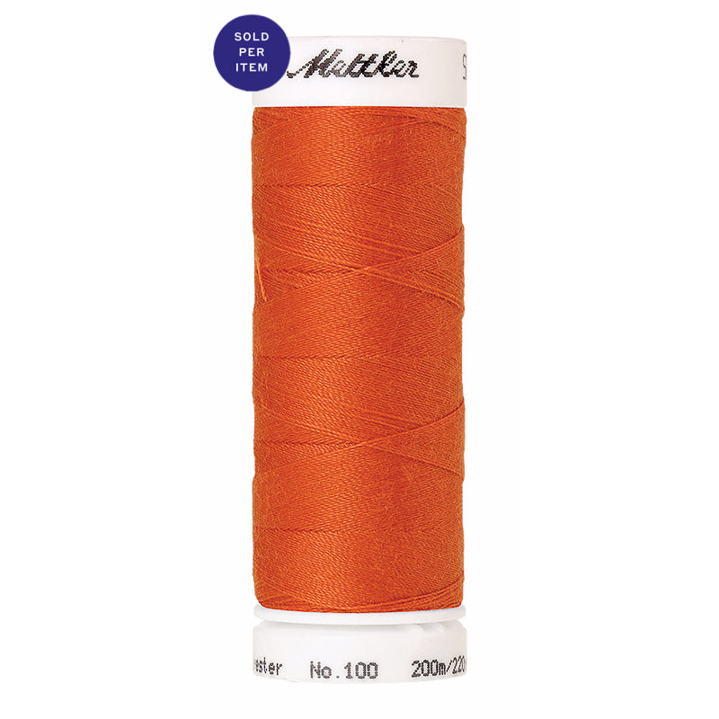 Sewing thread Seralon 1176 Dark Orange