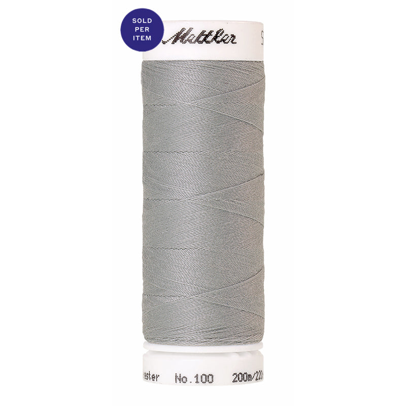 Sewing thread Seralon 1340 Silver Grey