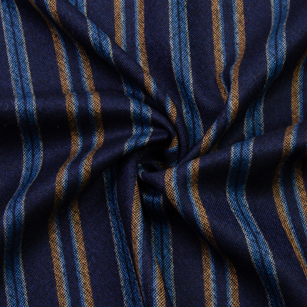 Daniel Blue Striped Wool