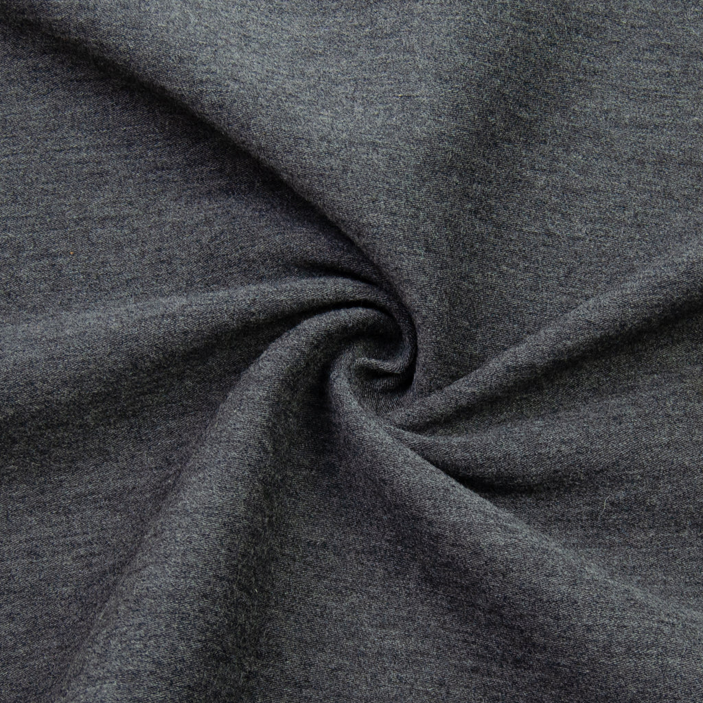 Dale Grey Wool Silk Blend