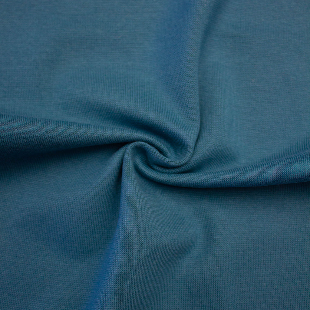 Manus Teal Blue Cuff Fabric Viscose Blend (TUBULAR)