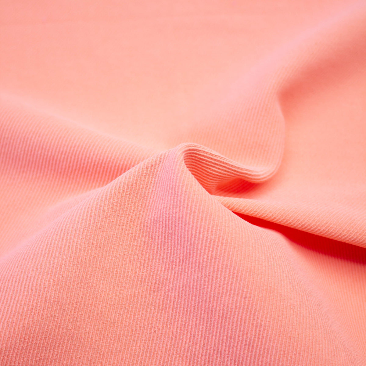 Camille Salmon Pink Linen & Viscose Blend Stretch THE FABRIC SALES