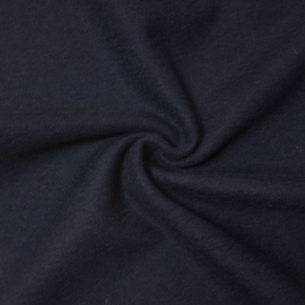 Tobias Dark Blue Wool Blend Jersey SHOWROOM SAMPLE 34CM X 60CM