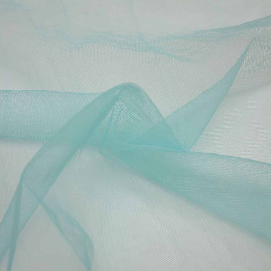 Gita Turquoise Tulle Polyester