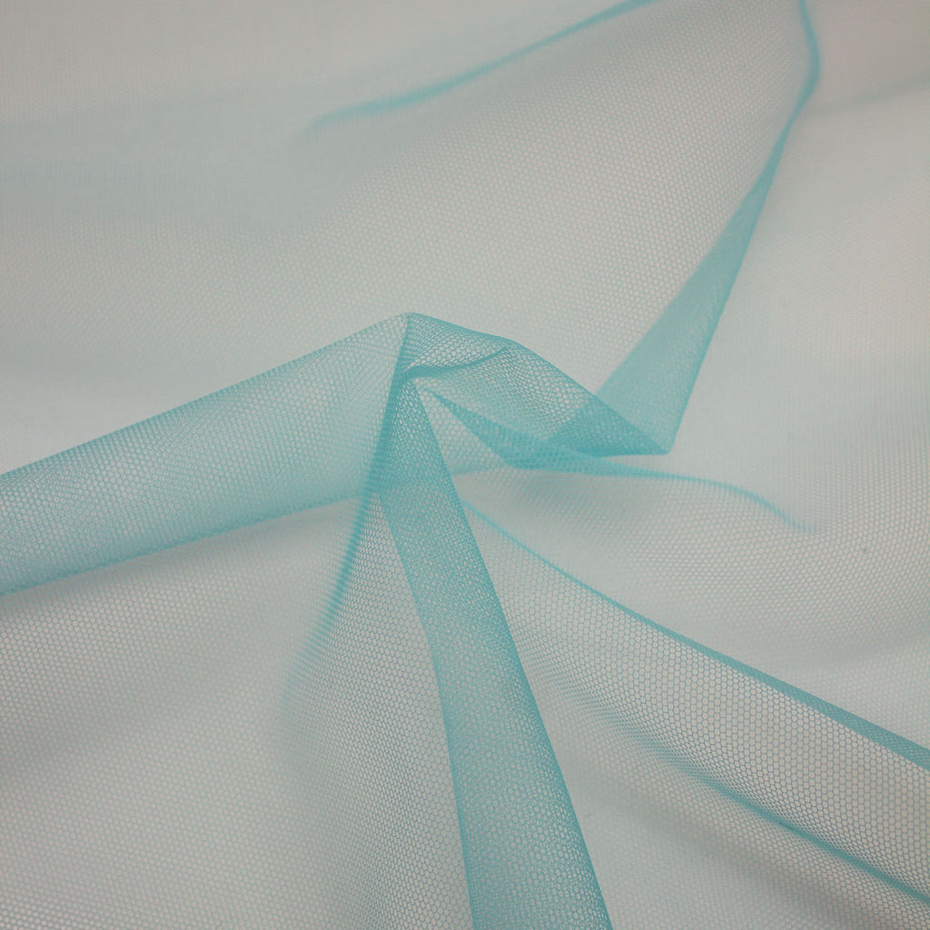 Tanith Turquoise Tulle Polyester