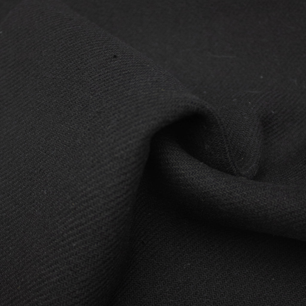 Tire Black Structured Wool