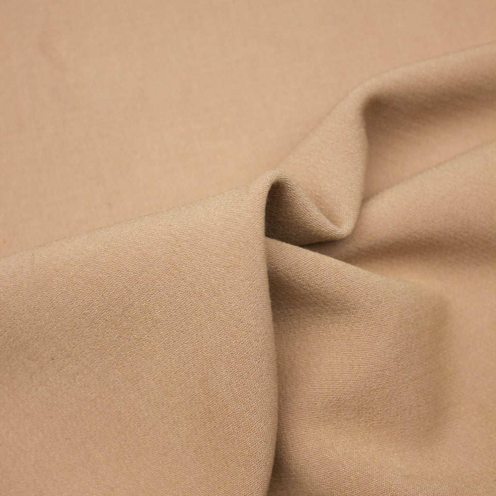 Marin Beige Polyester Crepe