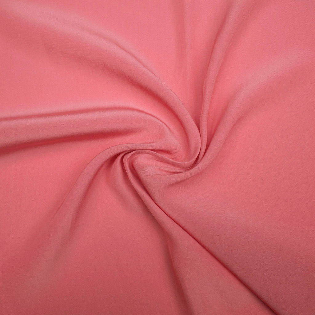 Sybe Coral Pink Fluid Polyester