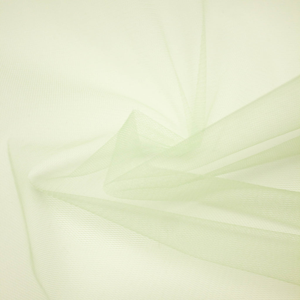 Polyester Tulle Danys Pastel Green Polyester Tulle | THE FABRIC SALES
