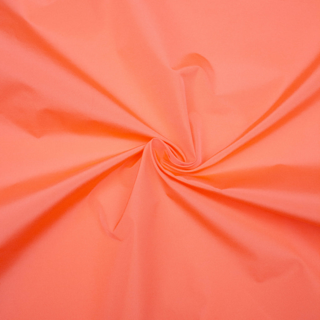 Julias Neon Orange Polyester Taffeta
